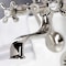 Kingston Brass KS229PN Tub Wall Mount Clawfoot Tub Faucet with Hand Shower, Polished Nickel KS229PN - alternate 5